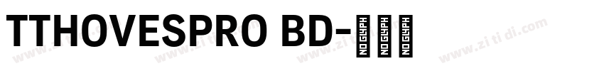 TTHOVESPRO BD字体转换